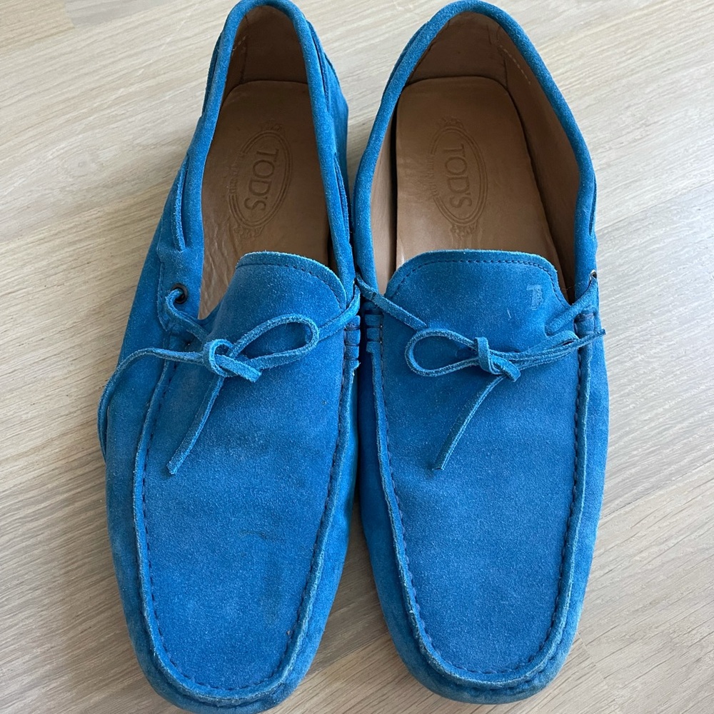 Tod’s Gommino Suede Driving Shoes